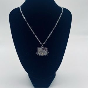 Hello Kitty Silver Color Necklace